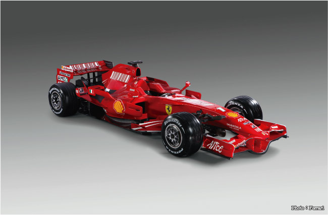 F1情報サイト インテリワン － フェラーリが2008年型F1車両のF2008を 