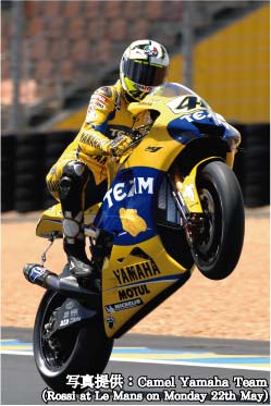 Rossi at Le Mans